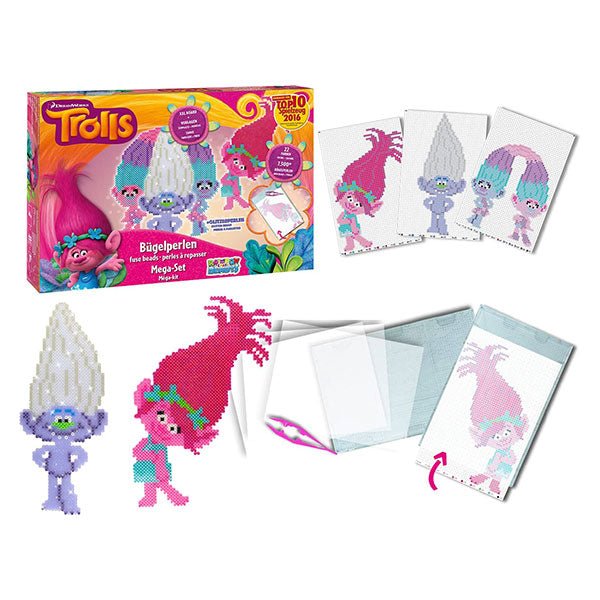 CRAZE Trolls Rainbow Beadys Mega Set - Lastenurk.com