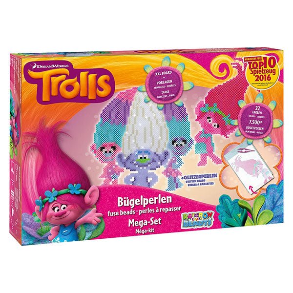 CRAZE Trolls Rainbow Beadys Mega Set - Lastenurk.com