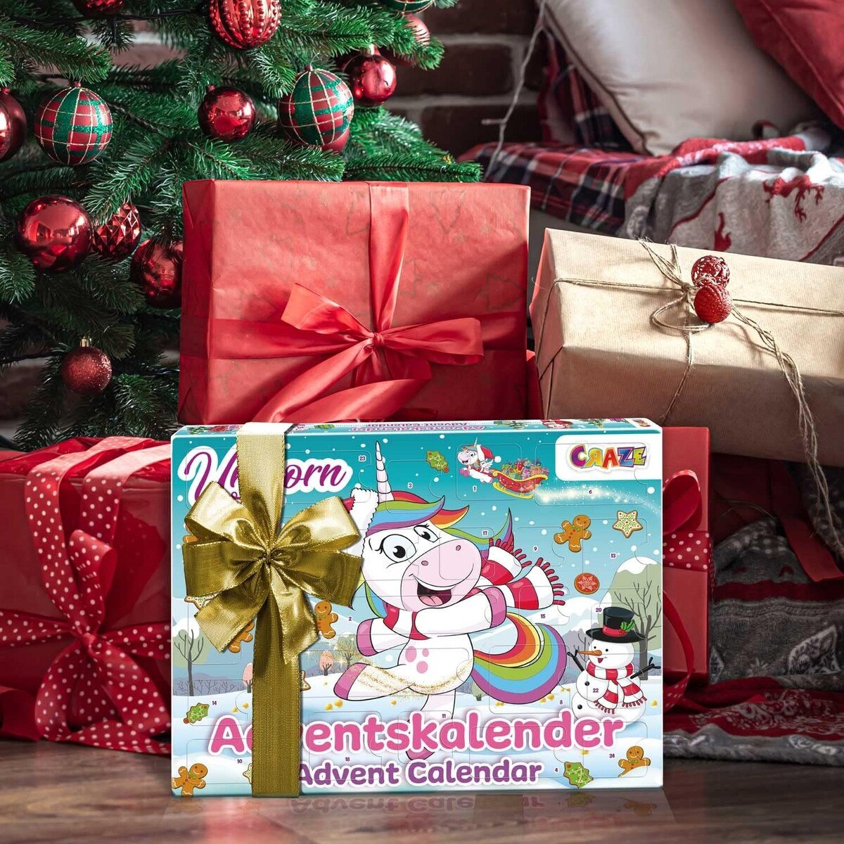 CRAZE Unicorn -adventtikalenteri 2026 – Lastenurk.com
