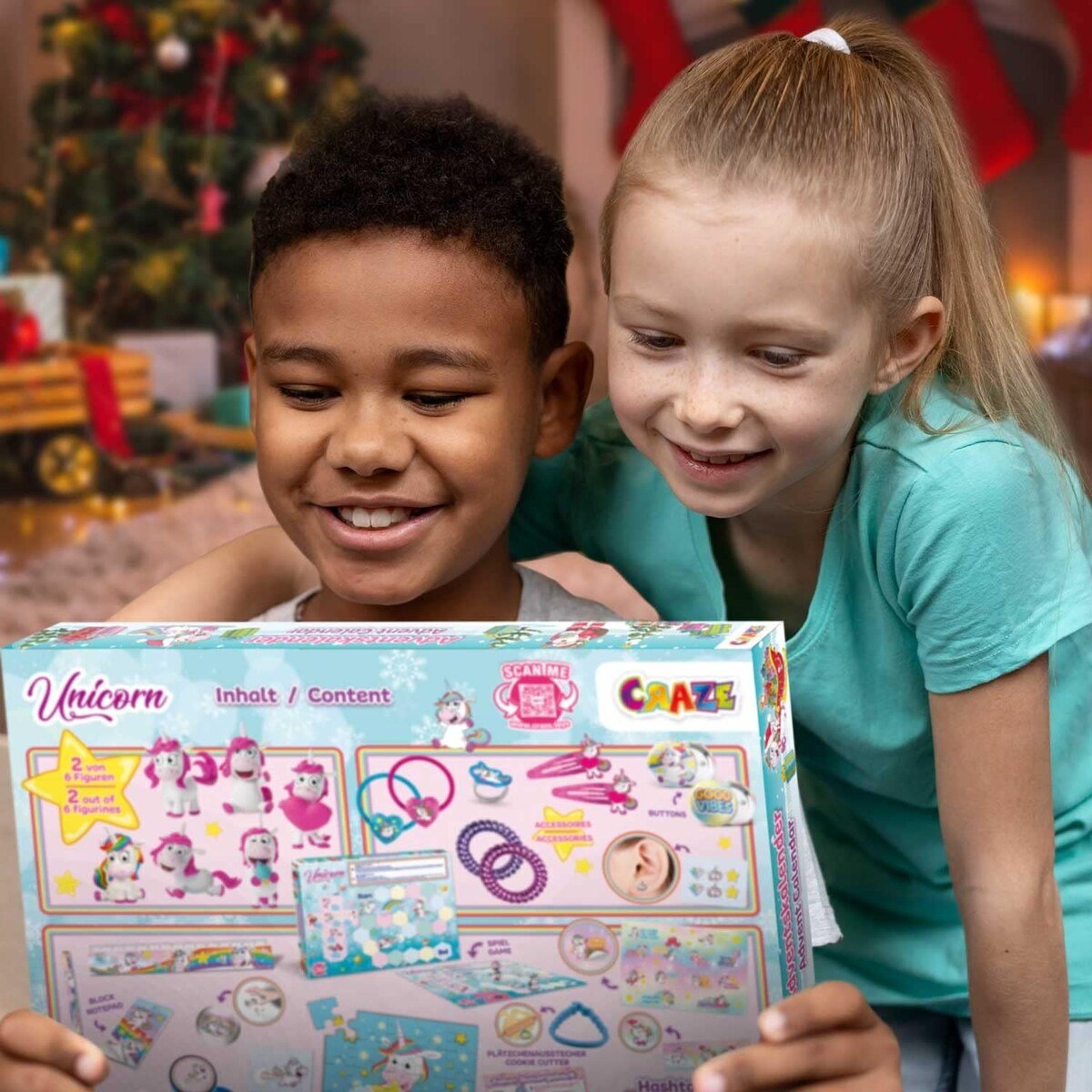 CRAZE Unicorn -adventtikalenteri 2026 – Lastenurk.com