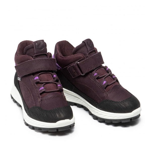 ECCO Exostrike Kids GORE - TEX — Black/Fig/Fig - Lastenurk.com