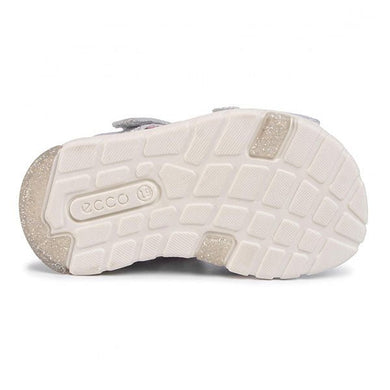 ECCO Mini Stride sandaal — Silver Metallic