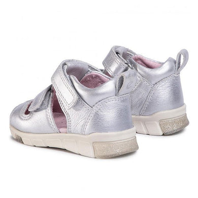 ECCO Mini Stride sandaal — Silver Metallic
