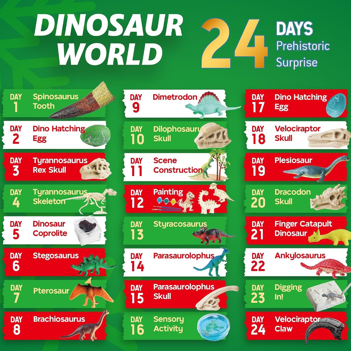 Lapset rakentavat dinosaurusteemaa pöydällä