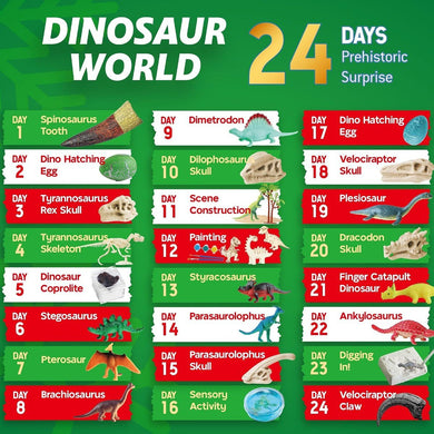EDUMAN Dinosaur World advent calendar 2026