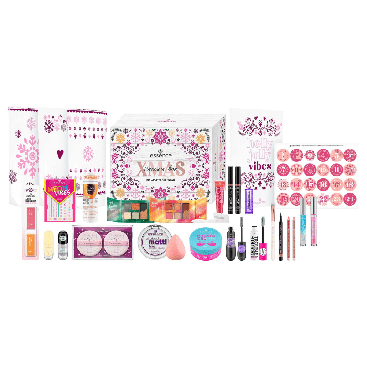 Essence Xmas Treasure Box DIY advent calendar - Lastenurk.com