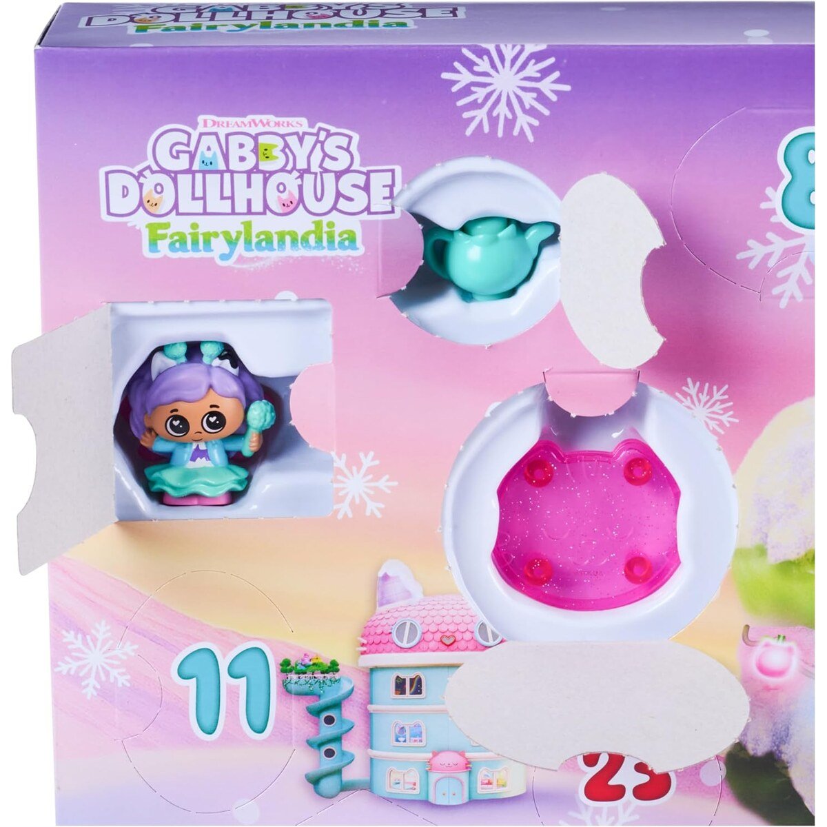 Gabby's Dollhouse Fairylandia advent calendar 2026 - Lastenurk.com