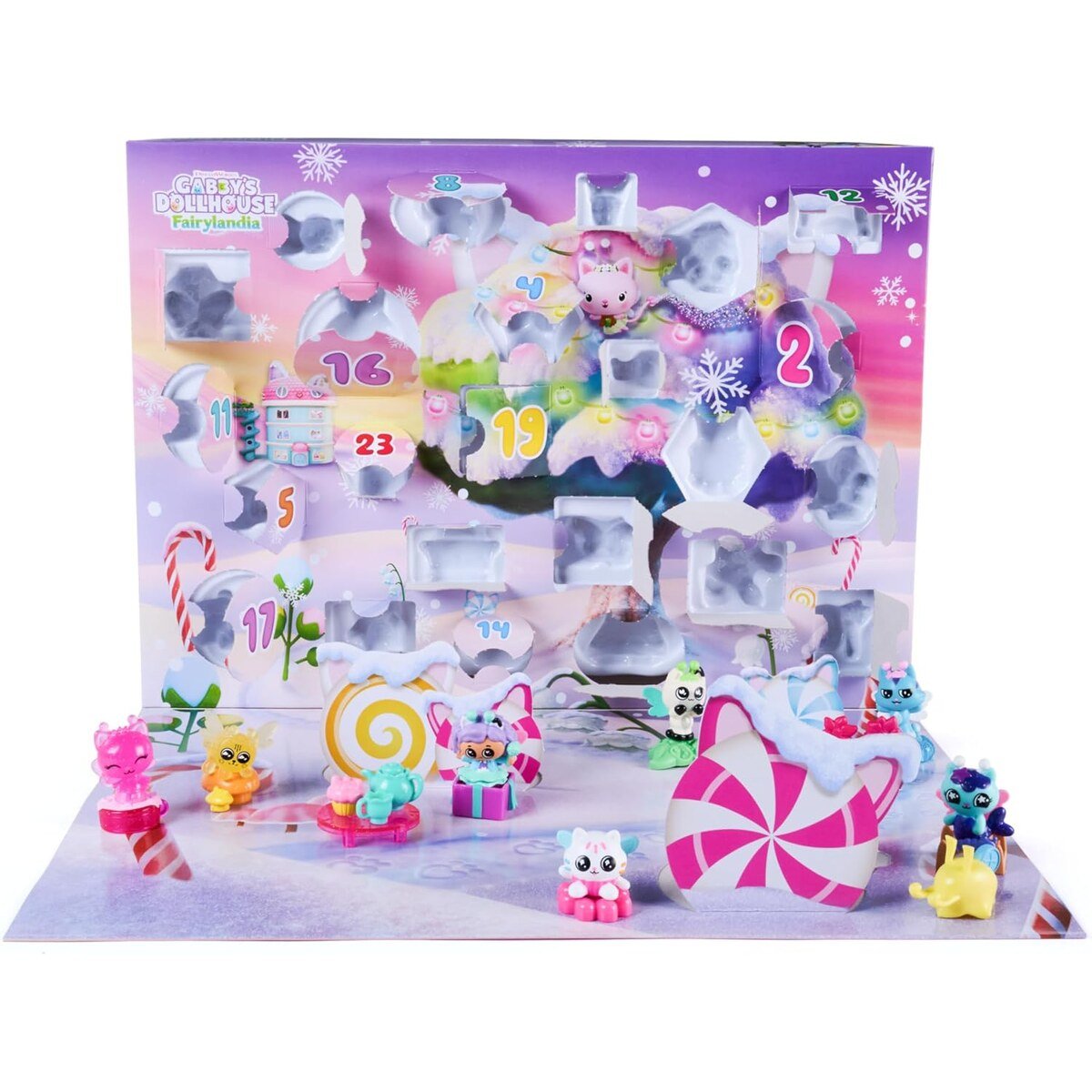 Gabby's Dollhouse Fairylandia advent calendar 2026 - Lastenurk.com