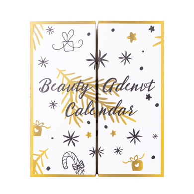 Gold and White Beauty advent calendar