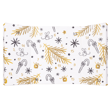 Gold and White Beauty advent calendar