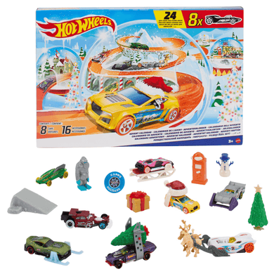 Hot Wheels advent calendar 2024