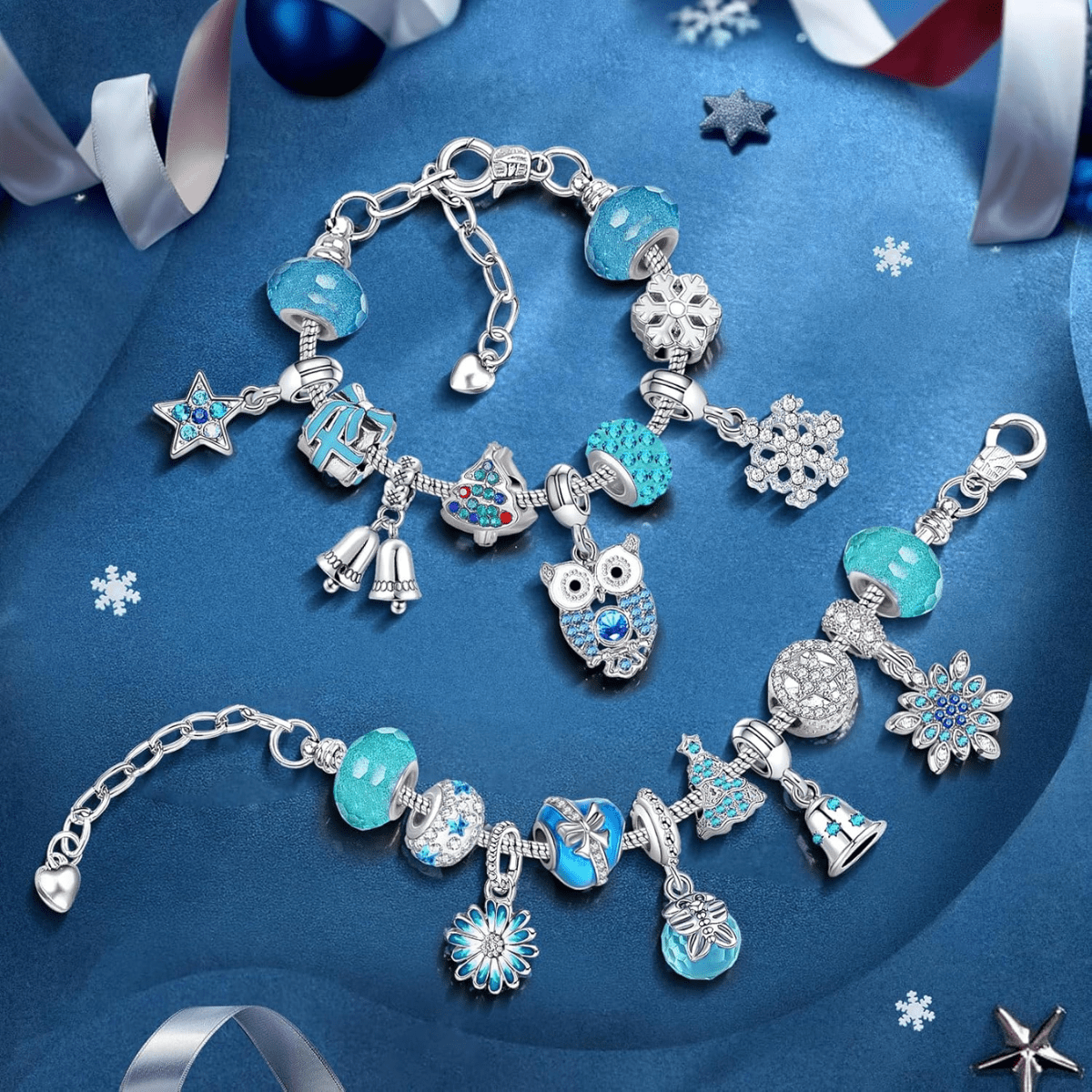 Jewellery advent calendar — blue