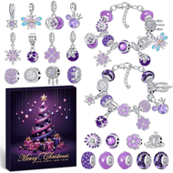 Jewellery advent calendar — purple