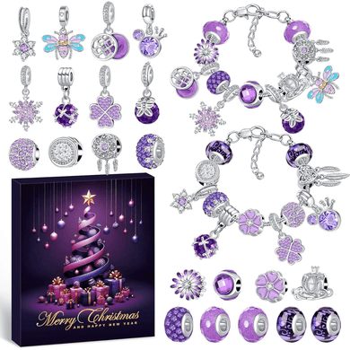Jewellery advent calendar — purple