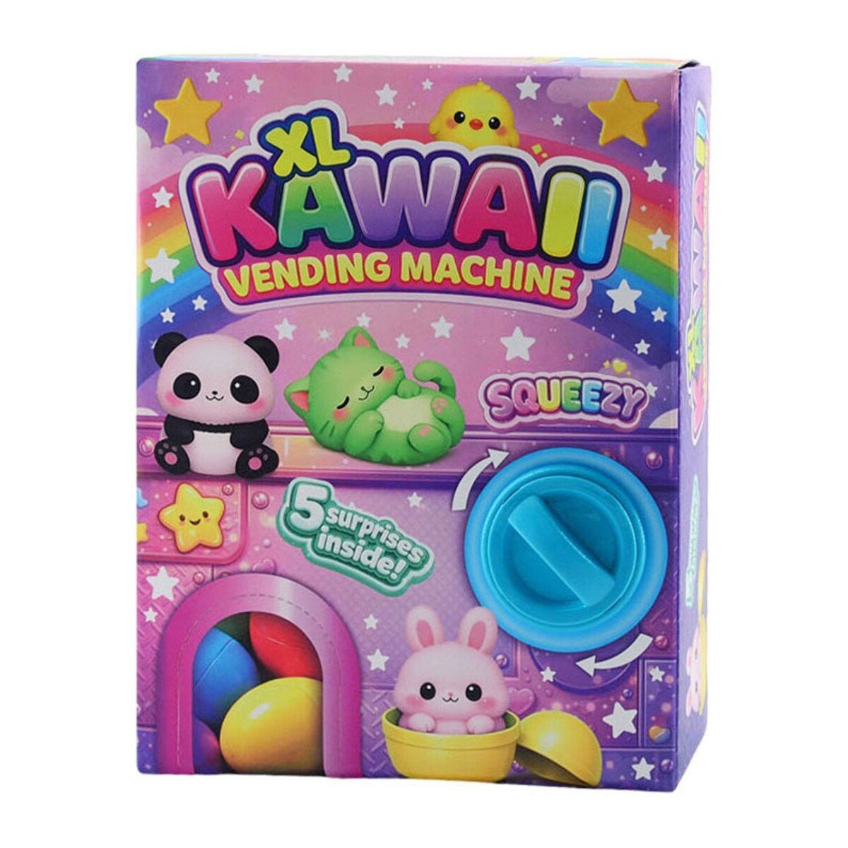 Автомат Kawaii XL с 5 сквишами — Lastenurk.com