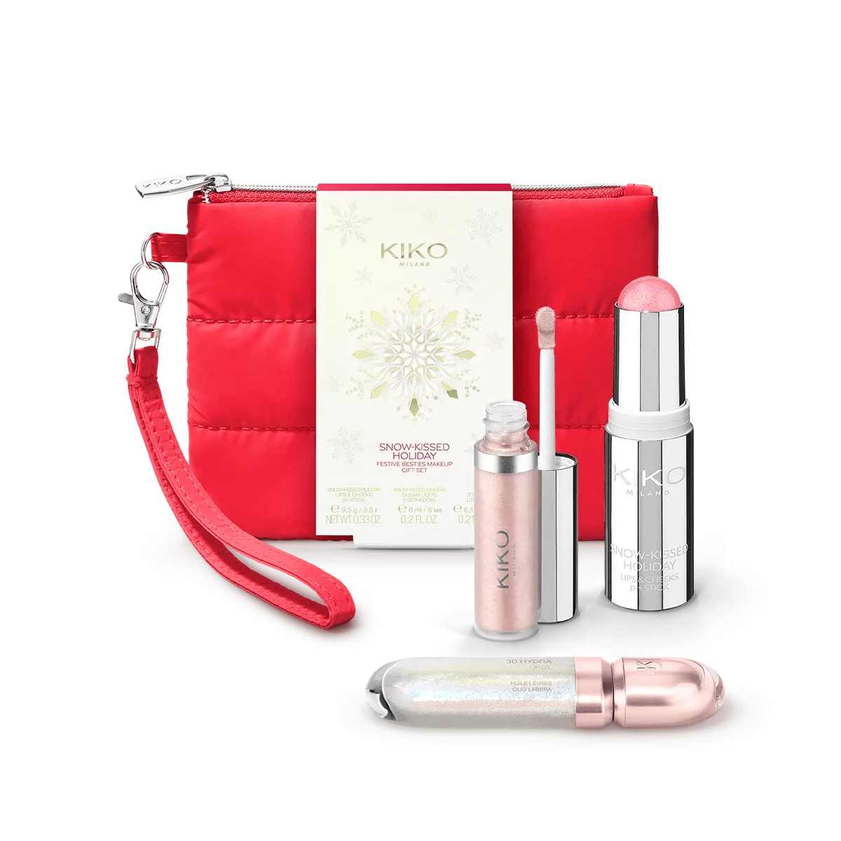 KIKO Snow-Kissed Holiday Festive Besties meigikinkekomplekt