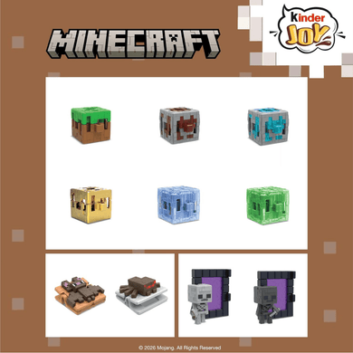Kinder Joy Minecraft. 3 pcs.