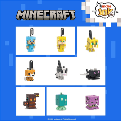 Kinder Joy Minecraft. 3 pcs.