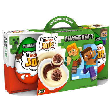 Kinder Joy Minecraft. 3 pcs.