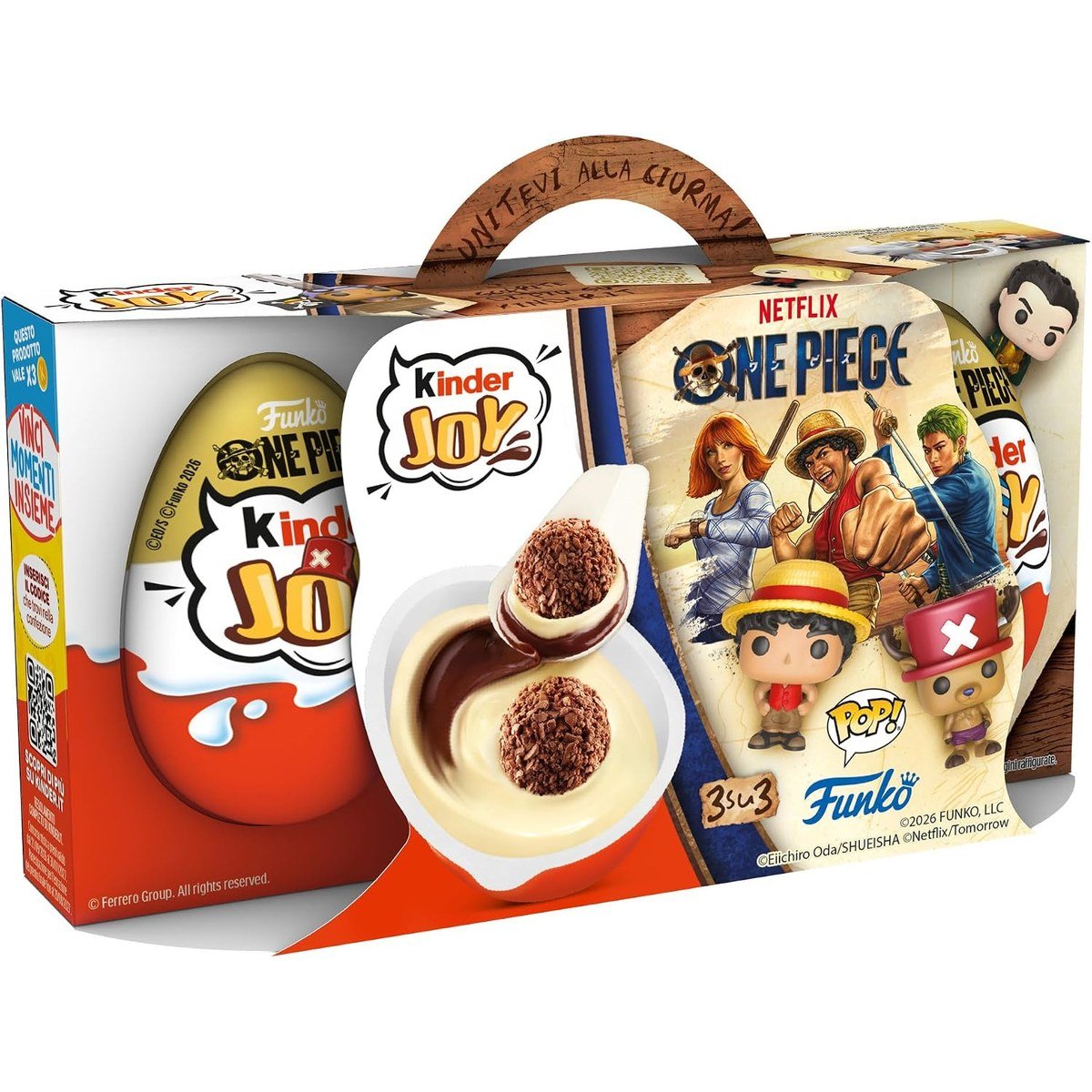 Kinder Joy One Piece, 3 tk – Lastenurk.com