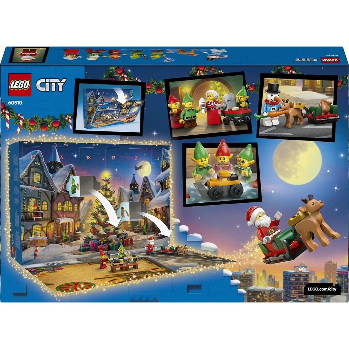 Адвент-календарь LEGO City 60510, 2026 — Lastenurk.com