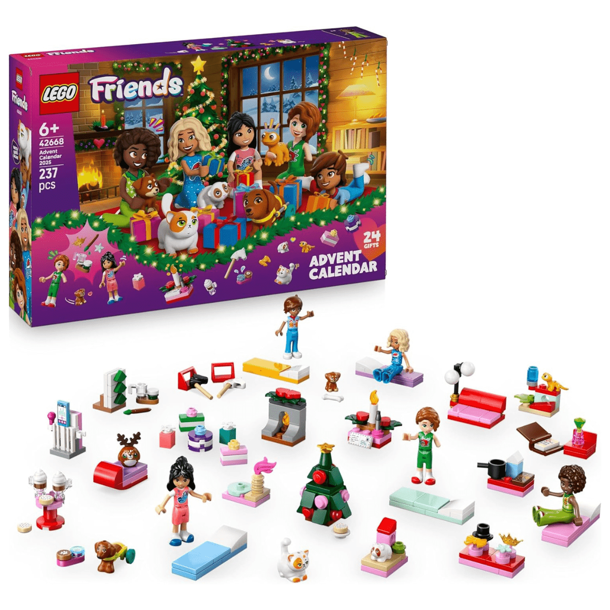 Адвент-календарь LEGO Friends 2025