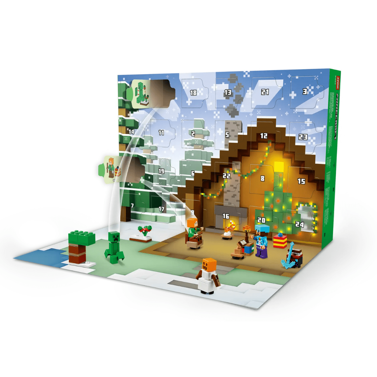 LEGO Minecraft advent calendar - Lastenurk.com
