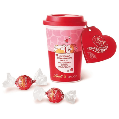 Lindt Lindor Corgi-kopp med mjölkchokladpraliner, 112 g