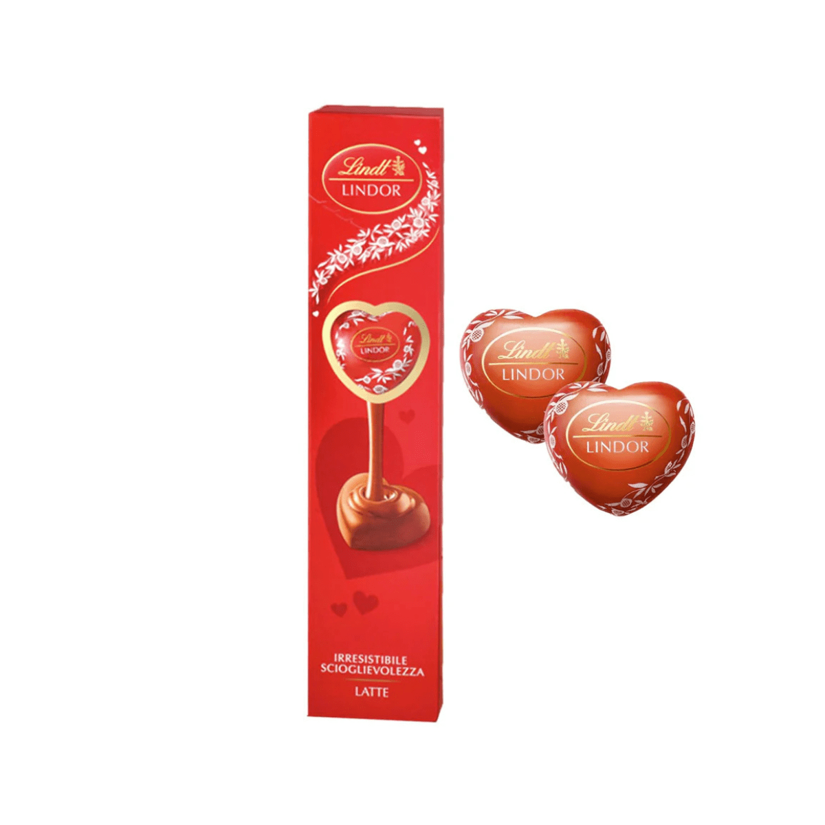 Lindt Lindor Heart Tube, 41 g - Lastenurk.com