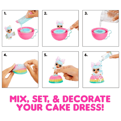 L.O.L. Surprise! Mix and Make dzimšanas dienas kūka