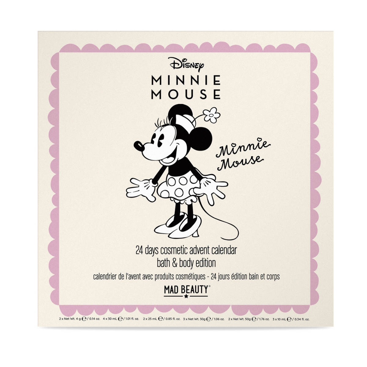 Mad Beauty Disney Minnie Mouse advent calendar - Lastenurk.com