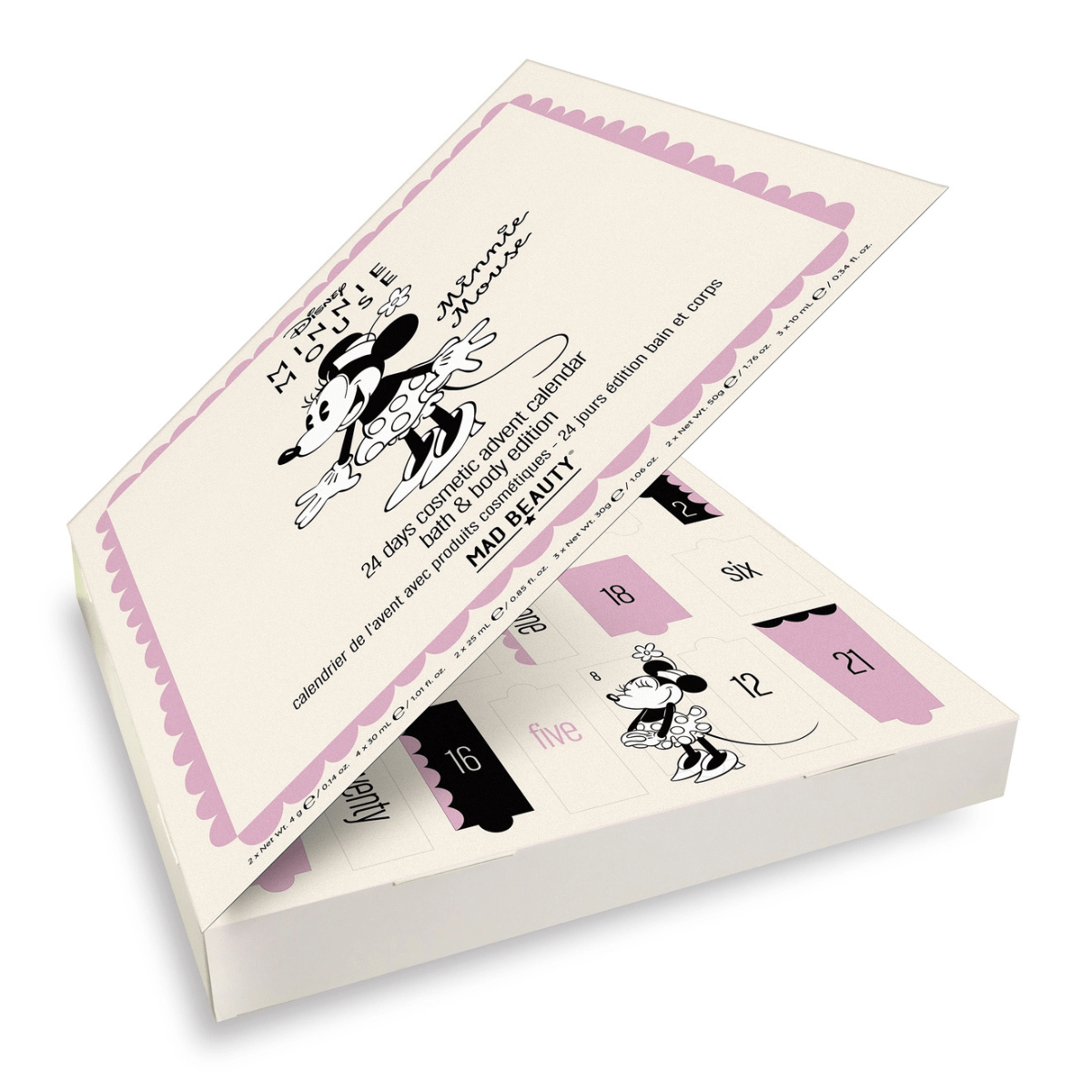 Mad Beauty Disney Minnie Mouse advent calendar - Lastenurk.com