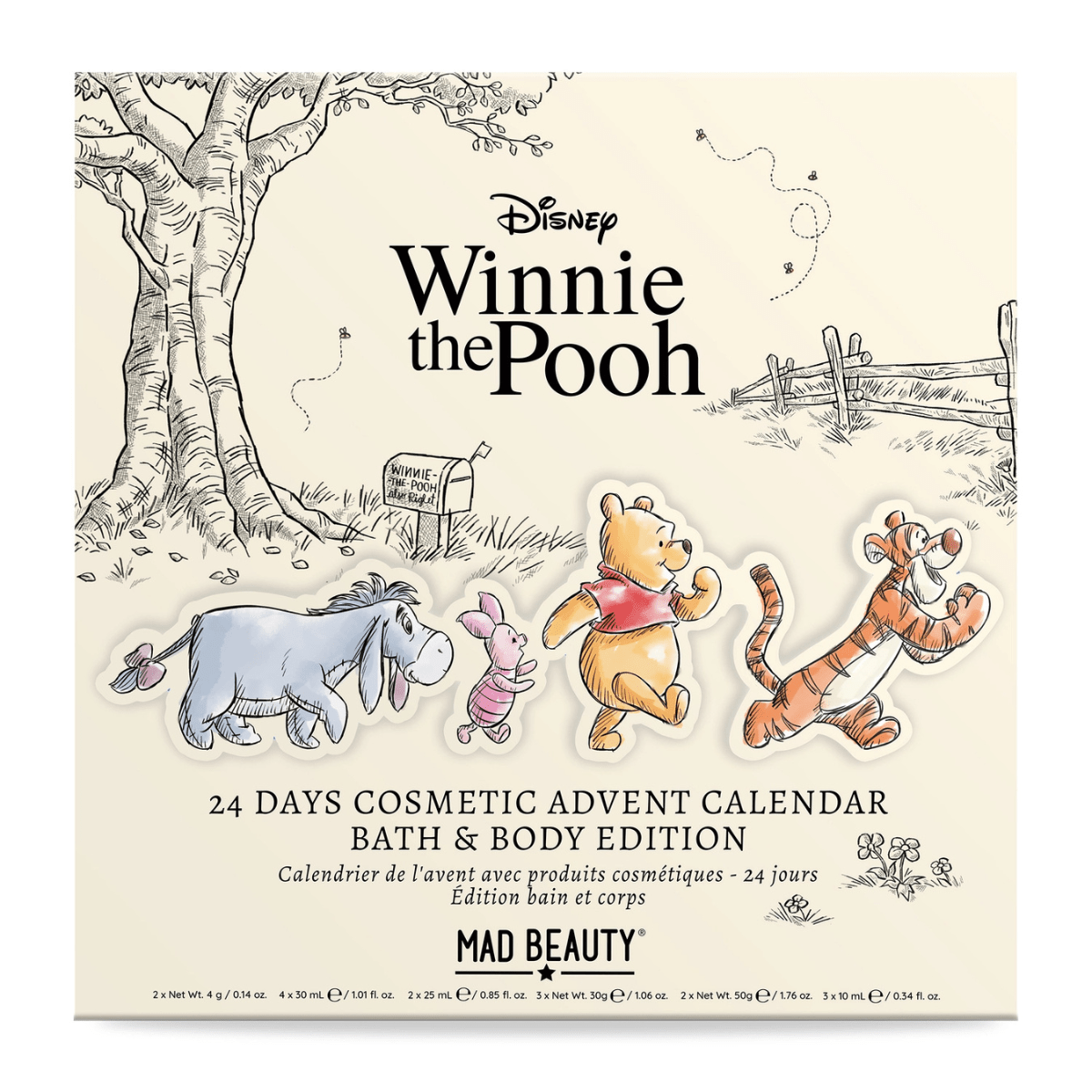 Mad Beauty Disney Winnie the Pooh advent calendar - Lastenurk.com