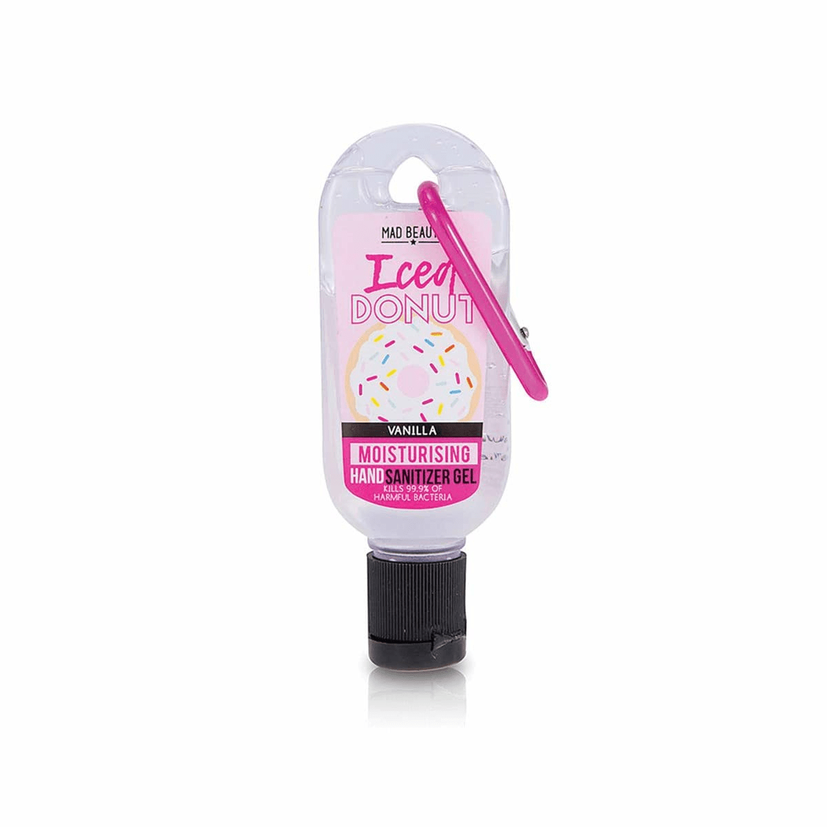 Mad Beauty pocket hand sanitiser – Iced Donut