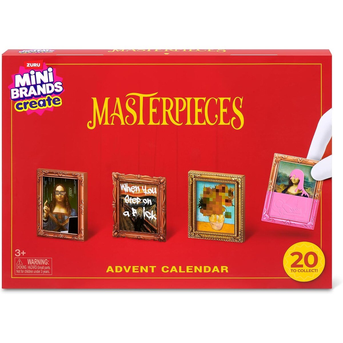 Mini Brands Masterpieces advent calendar 2026 - Lastenurk.com