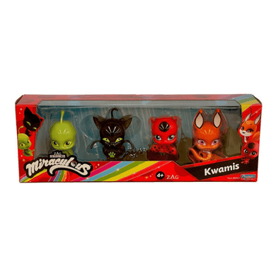 Miraculous Kwamis minifigurer, 4 st.