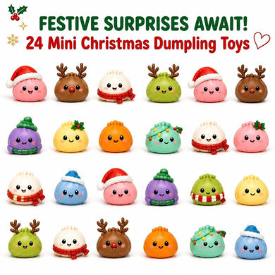 Kalendarz adwentowy Mystery Dumpling z 24 squishyami
