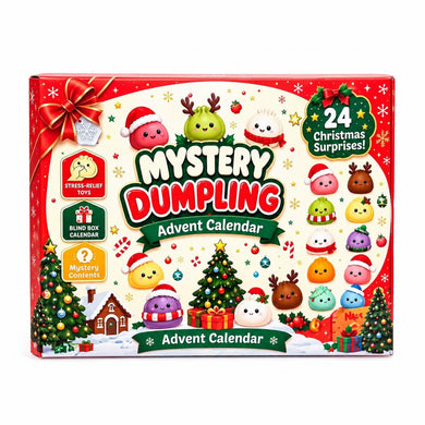 Kalendarz adwentowy Mystery Dumpling z 24 squishyami
