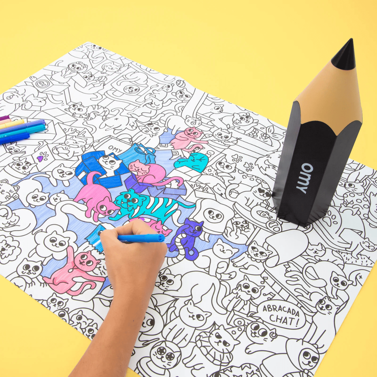 OMY Giant Pencil Holder — Black - Lastenurk.com