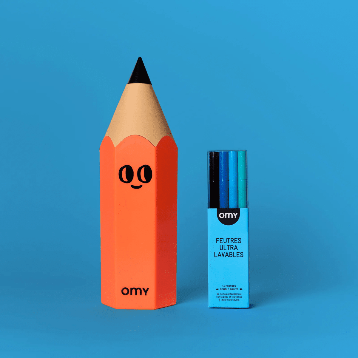 OMY Giant Pencil Holder + ülipesukindlate markerite komplekt