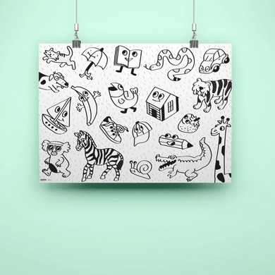 OMY My First Art Poster