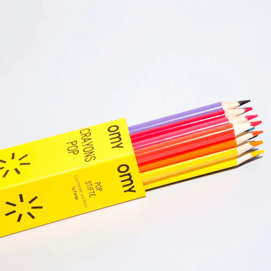 OMY Pop Coloured Pencils
