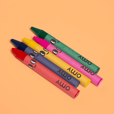 OMY Super Colouring Book with Stickers — Yummy