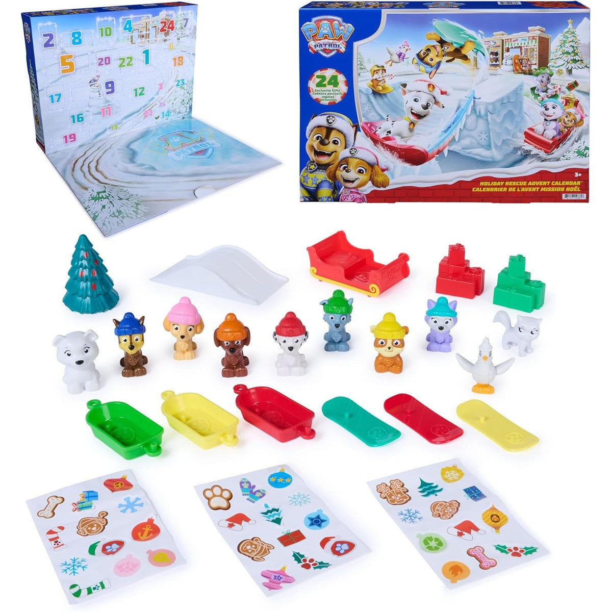 Paw Patrol -adventtikalenteri 2026 sisältöineen