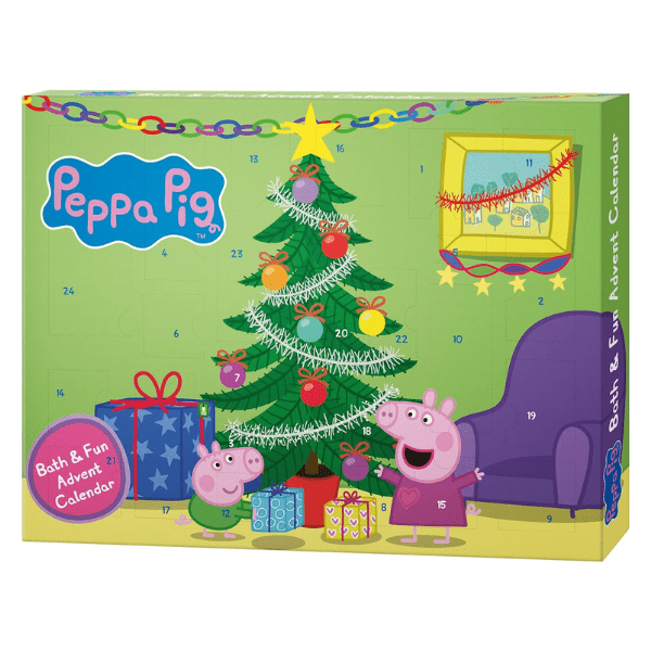 Peppa Pig Bath and Fun advent calendar - Lastenurk.com