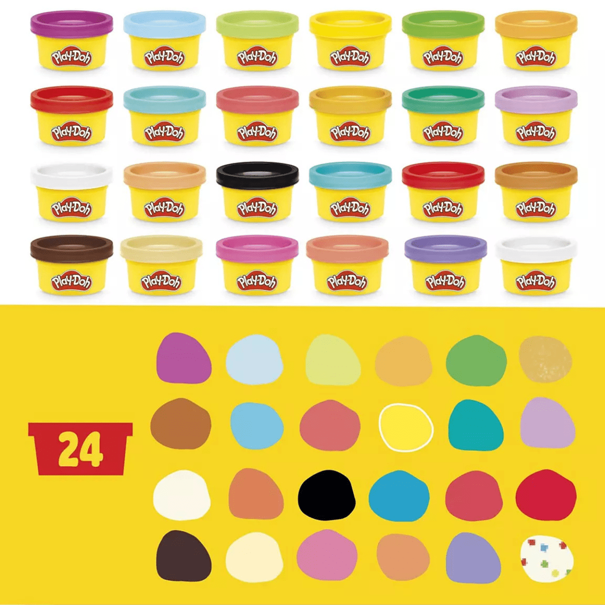 Play - Doh advent calendar - Lastenurk.com