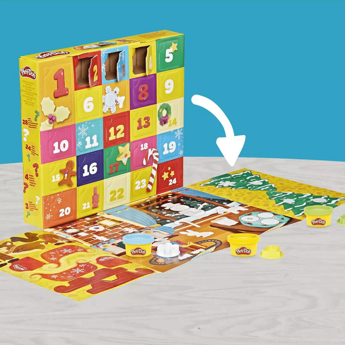 Play - Doh advent calendar - Lastenurk.com