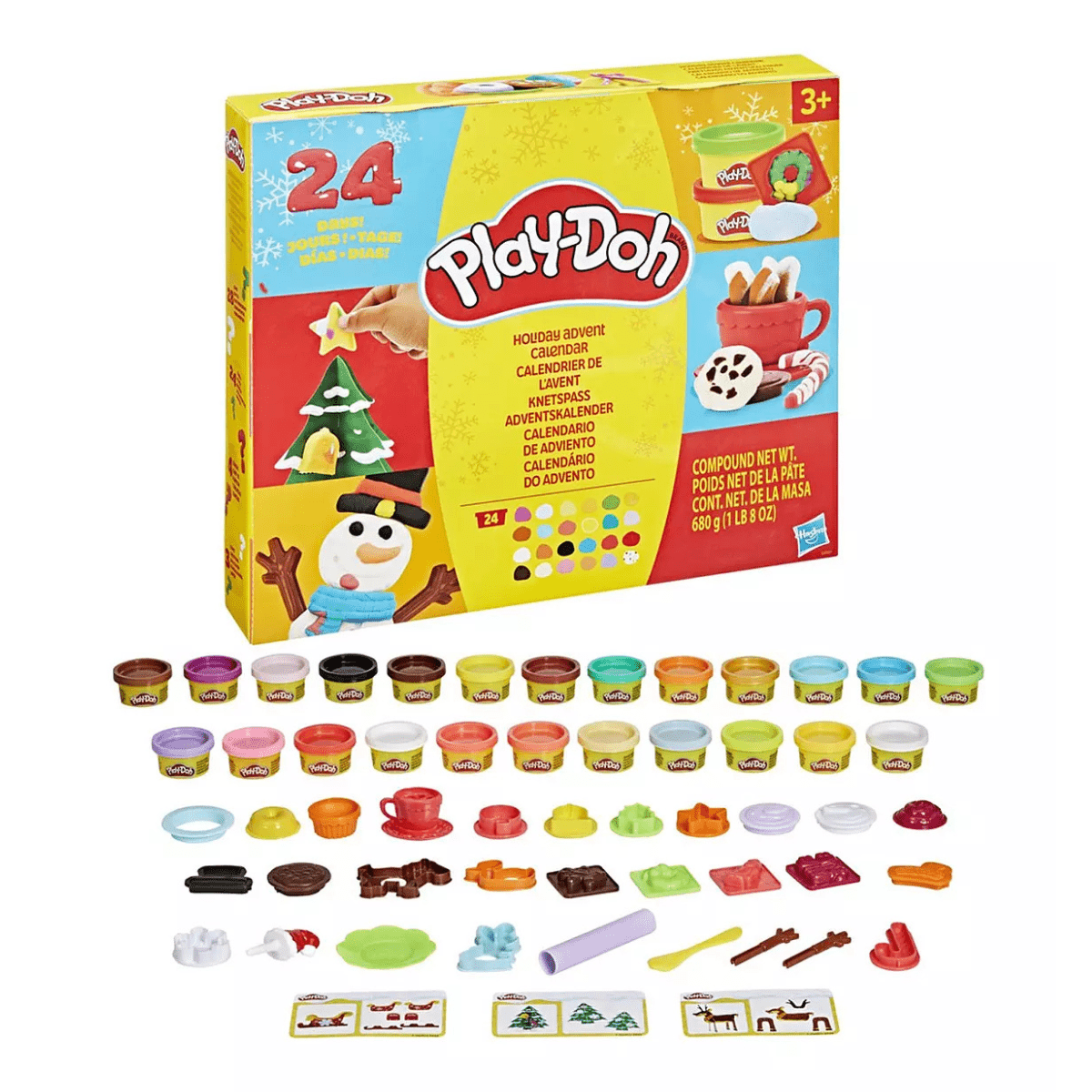 Play - Doh advent calendar - Lastenurk.com