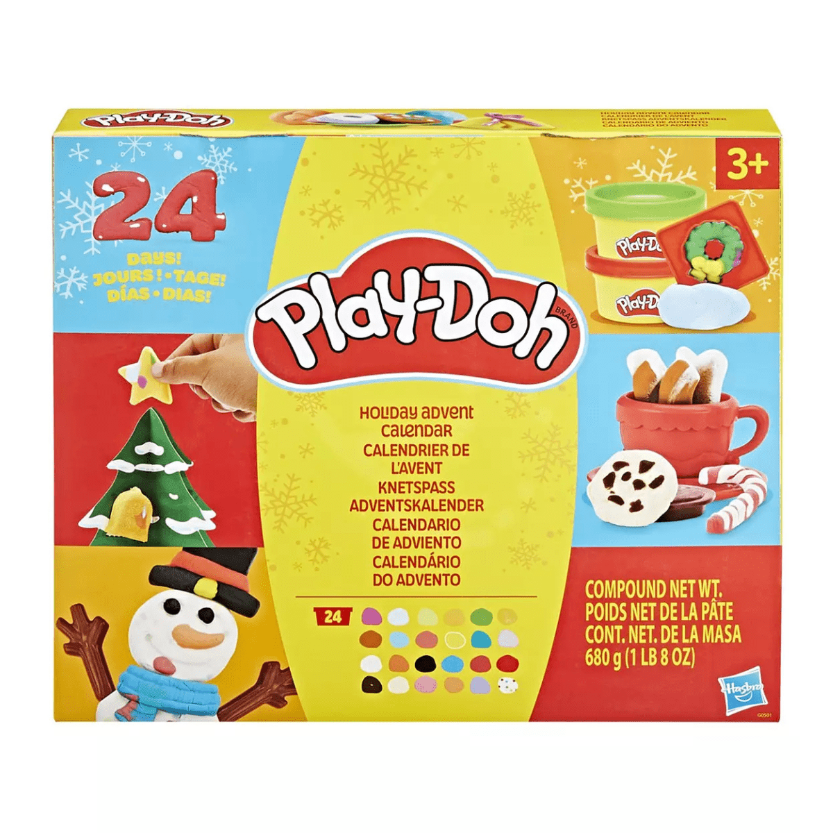 Play - Doh advent calendar - Lastenurk.com