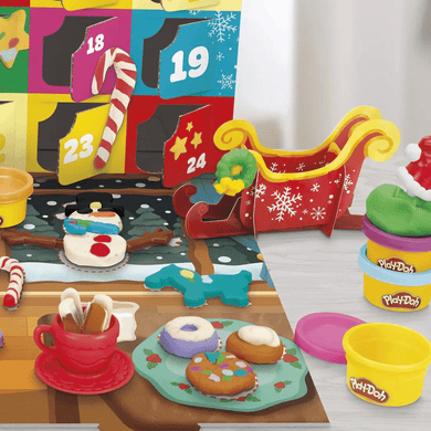 Play-Doh joulukalenteri
